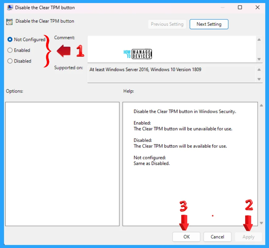 Activate Deactivate Clear TPM Button in Windows Security in Windows 11 - Fig. 4
