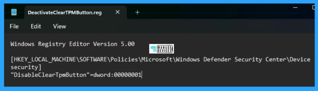 Activate Deactivate Clear TPM Button in Windows Security in Windows 11 - Fig. 7