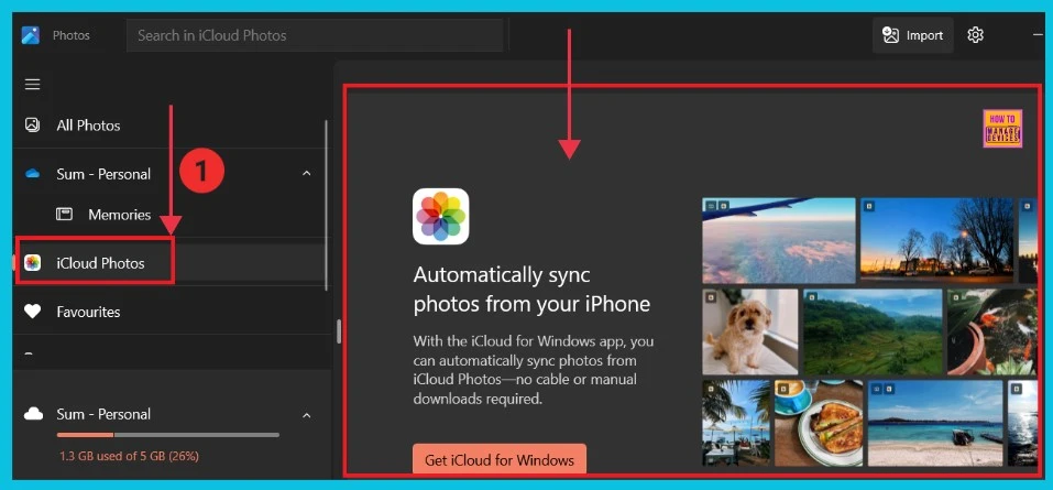How to Add iCloud Photos in Windows 11 Photos App - Fig.3