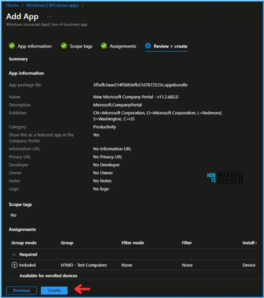 Best Guide to Deploy New Intune Company Portal App for Windows. Fig. 9