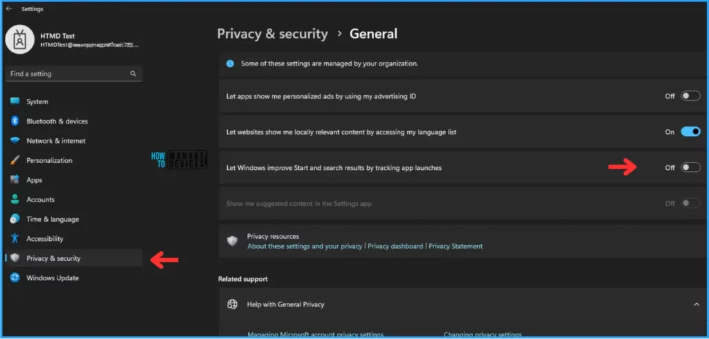 Best Guide to Turn Off Tracking App Launches with Intune. Fig. 10