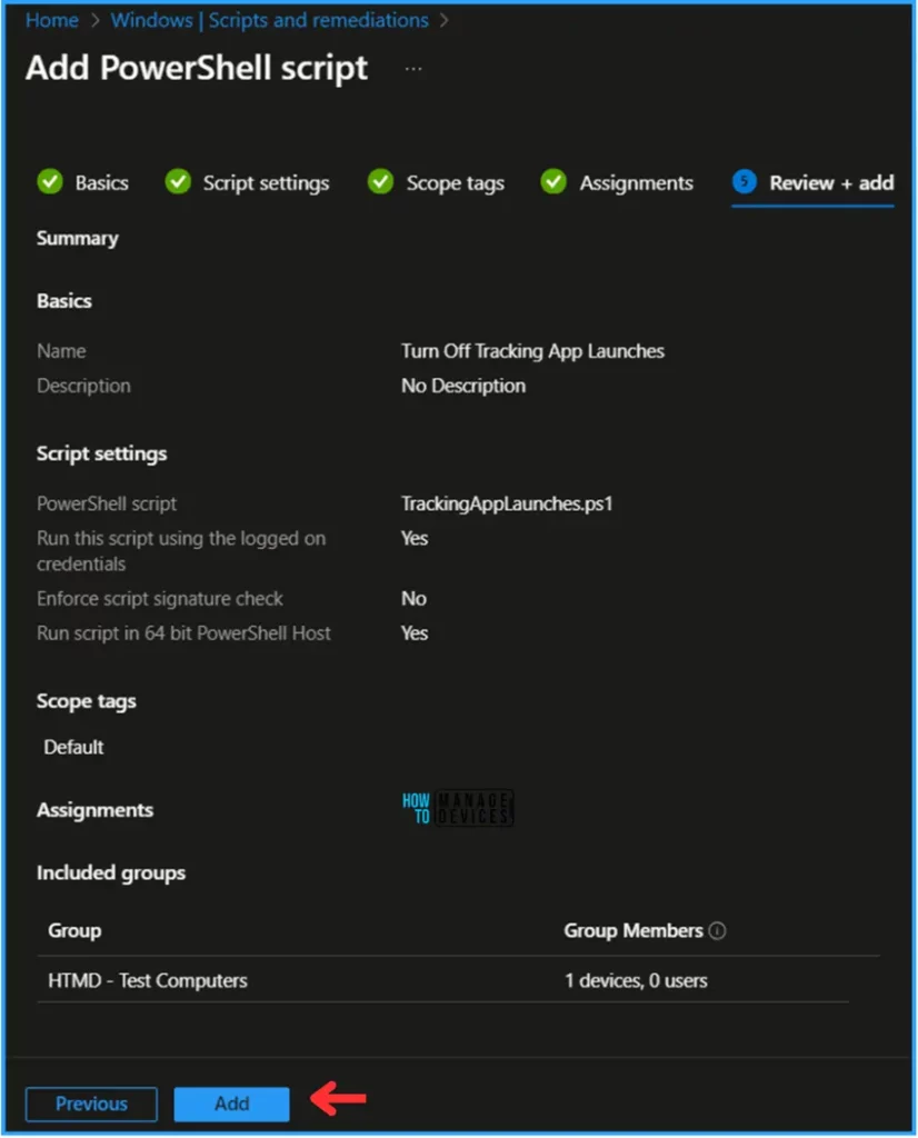 Best Guide to Turn Off Tracking App Launches with Intune. Fig. 8