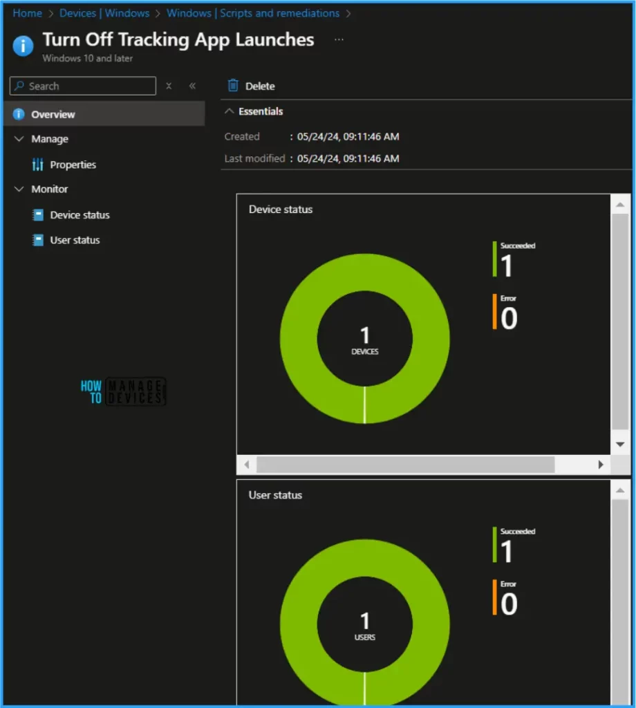 Best Guide to Turn Off Tracking App Launches with Intune. Fig. 9