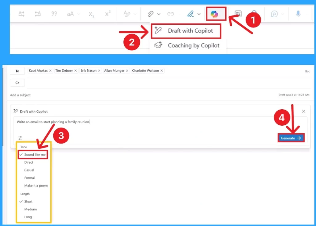 Classic Outlook for Windows Now Improved with Copilot - Fig.3 - Creds to MS