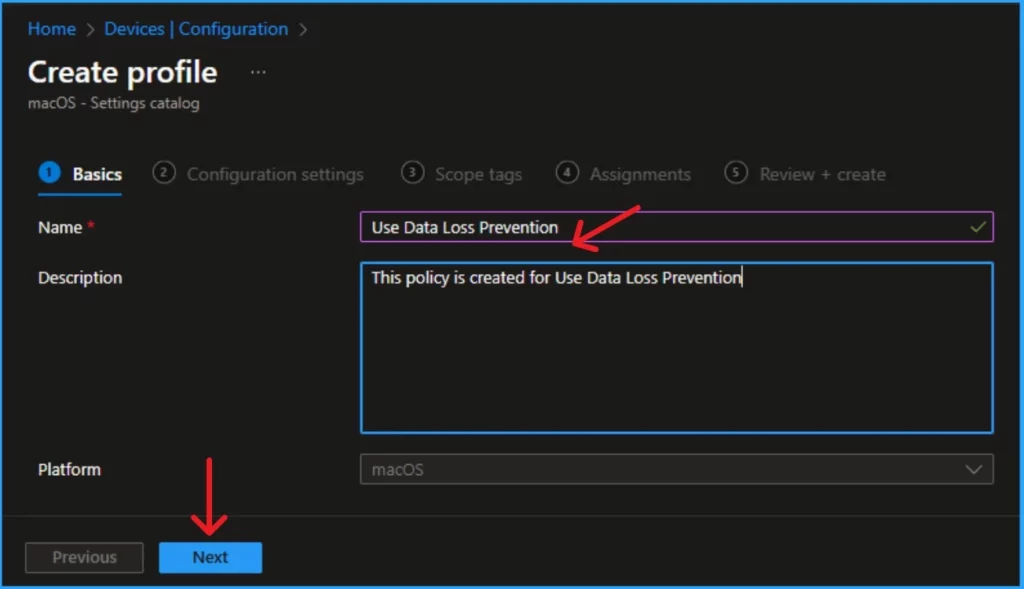 Data Loss Prevention is Now Available on the macOS Settings Catalog - Fig.4