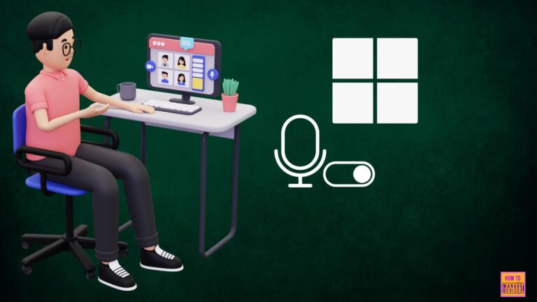Enable Disable Microphone Array in Windows 11
