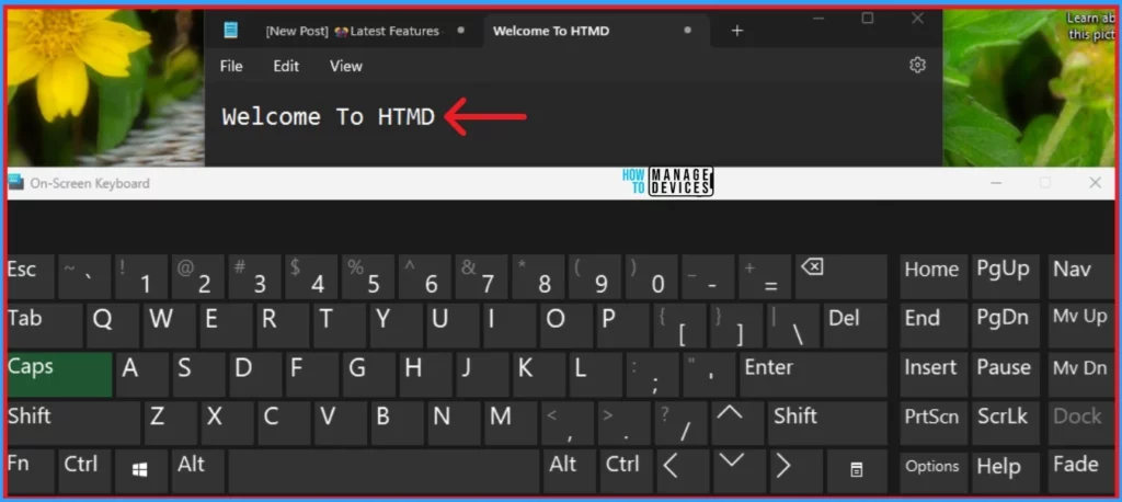 Enable Disable On-Screen Keyboard in Windows 11 1