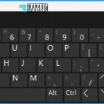 Enable Disable On-Screen Keyboard in Windows 11