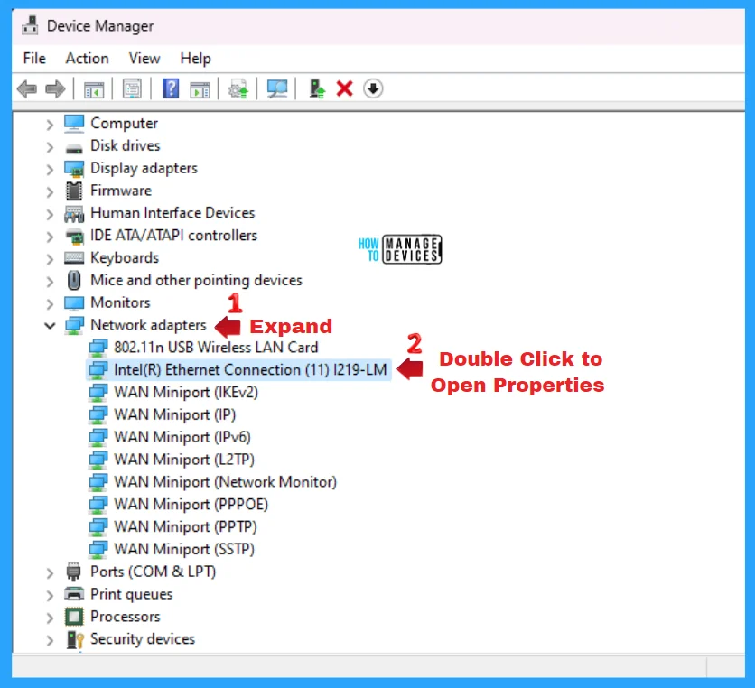 How to Enable Disable Wake on LAN in Windows 11 - Fig. 16