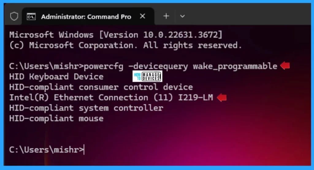 How to Enable Disable Wake on LAN in Windows 11 - Fig. 23
