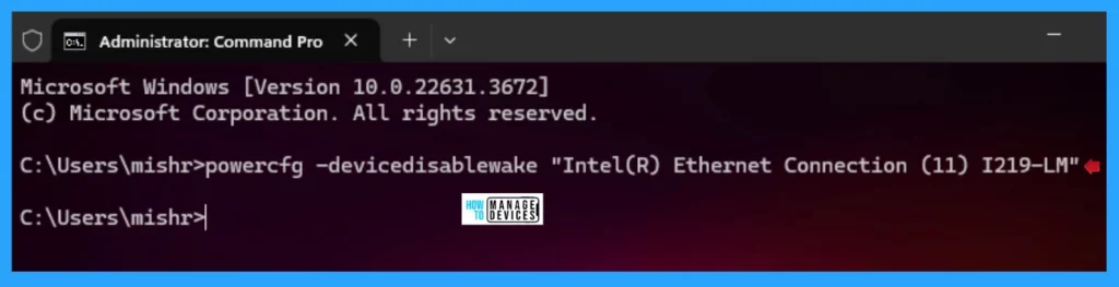 How to Enable Disable Wake on LAN in Windows 11 - Fig. 26