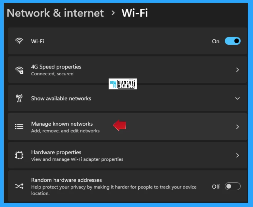 How to Find Wi-Fi Network Password in Windows 11 - Fig. 3