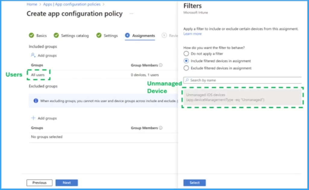 Intune MAM Benefits Available for Windows 365 and AVD - Fig.5 - Creds to MS