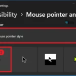 Methods to Change Mouse Pointer Size, Style and Color in Windows 11