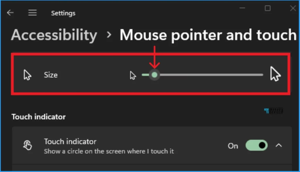 Methods to Change Mouse Pointer Size, Style and Color in Windows 11 - Fig.5