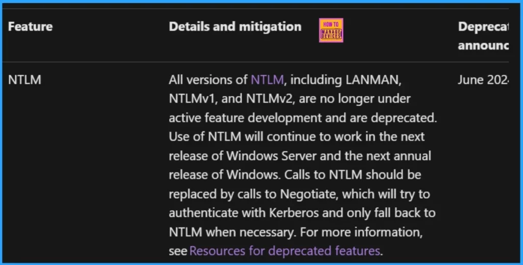 Microsoft Announces Deprecation of NTLM Authentication Protocols - Fig.1