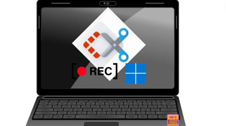 Record Screen with the Snipping Tool app in Windows 11