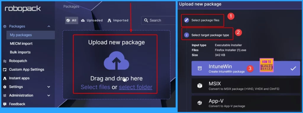 Intune and Robopack SaaS Solution for End to End 3rd Party App Lifecycle Management - Fig.14