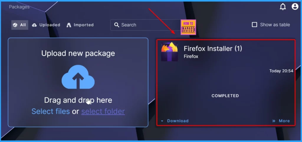 Intune and Robopack SaaS Solution for End to End 3rd Party App Lifecycle Management - Fig.19