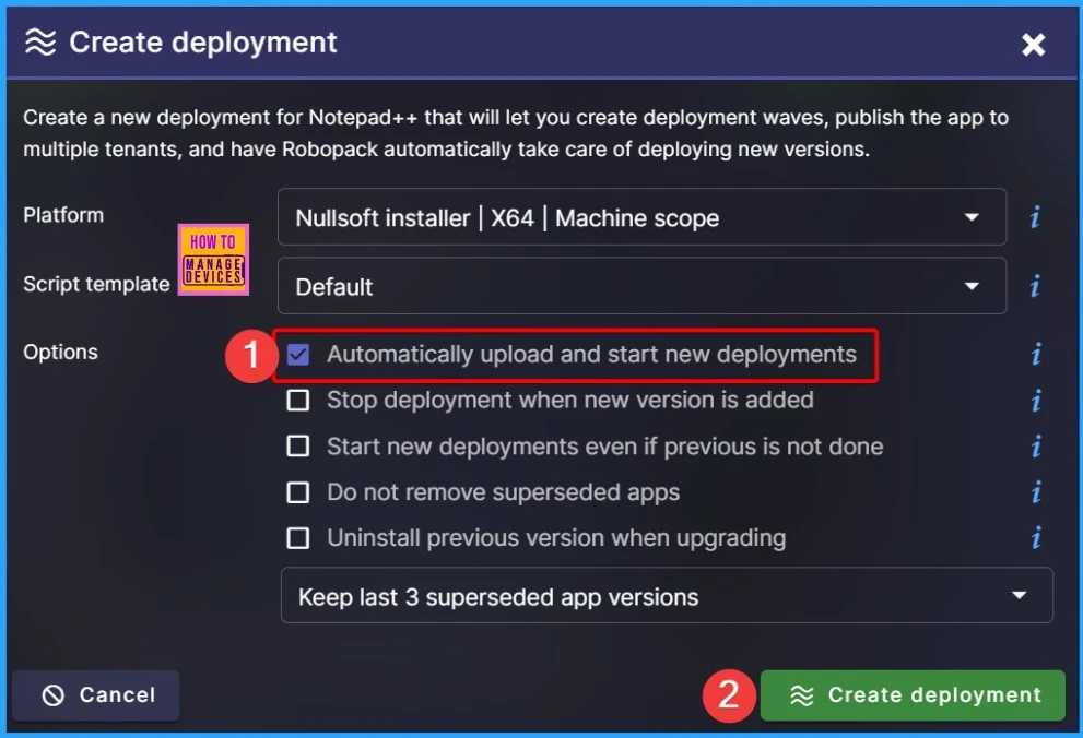 Intune and Robopack SaaS Solution for End to End 3rd Party App Lifecycle Management - Fig.22