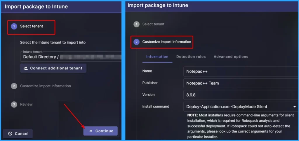 Intune and Robopack SaaS Solution for End to End 3rd Party App Lifecycle Management - Fig.24
