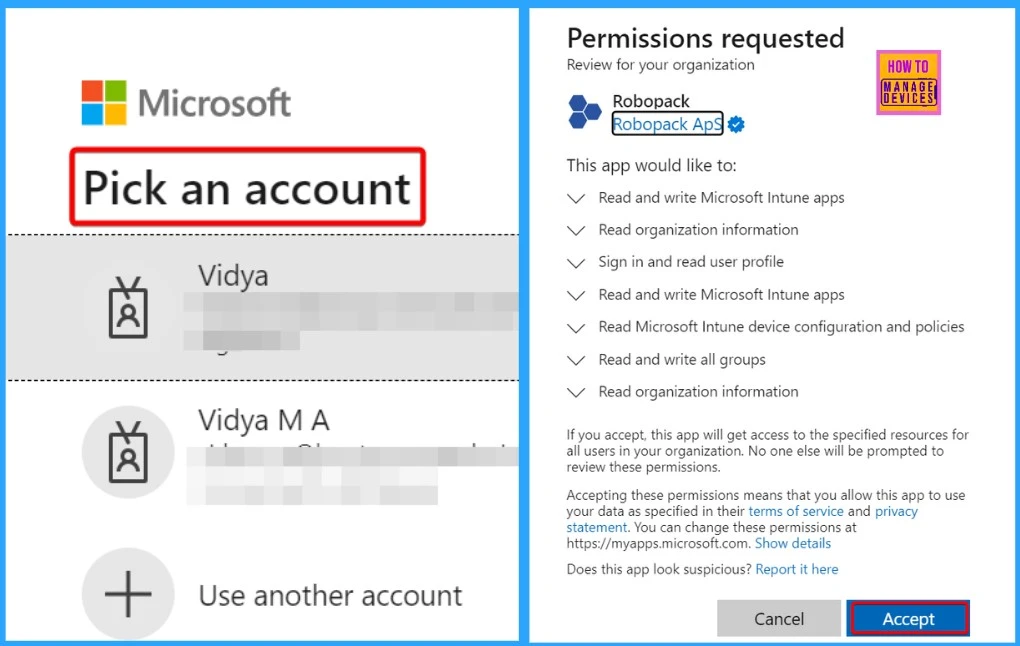 Intune and Robopack SaaS Solution for End to End 3rd Party App Lifecycle Management - Fig.4