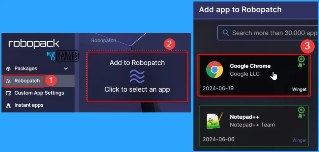 Intune and Robopack SaaS Solution for End to End 3rd Party App Lifecycle Management - Fig.6