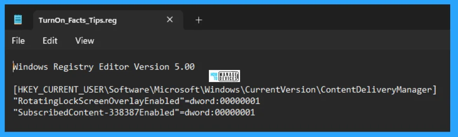 Turn On or Off Facts Tips and Tricks Notification on Lock Screen in Windows 11 - Fig. 5