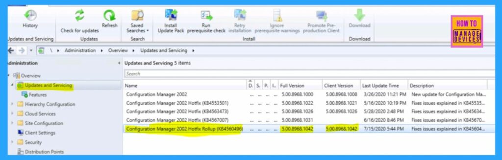 SCCM 2002 Hotfix Rollup KB4560496 | ConfigMgr | Update Rollup | 30 Fixes 2 SCCM 2002 Hotfix Rollup KB4560496 | ConfigMgr | Update Rollup | 30 Fixes - Fig.2