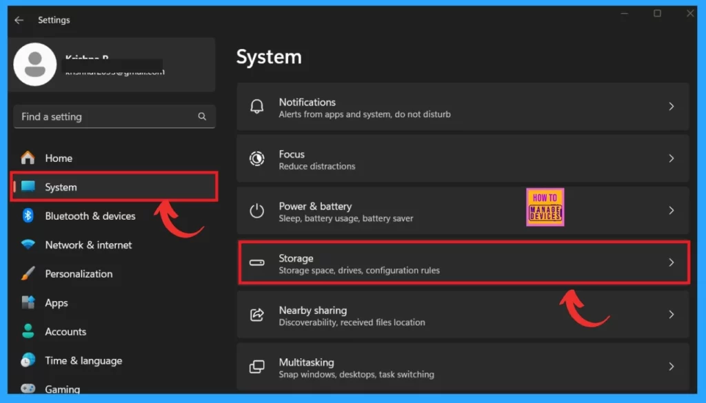 Storage Sense Cleanup of Temporary Files for Free-Up Disk Space in Windows 11-Fig.1