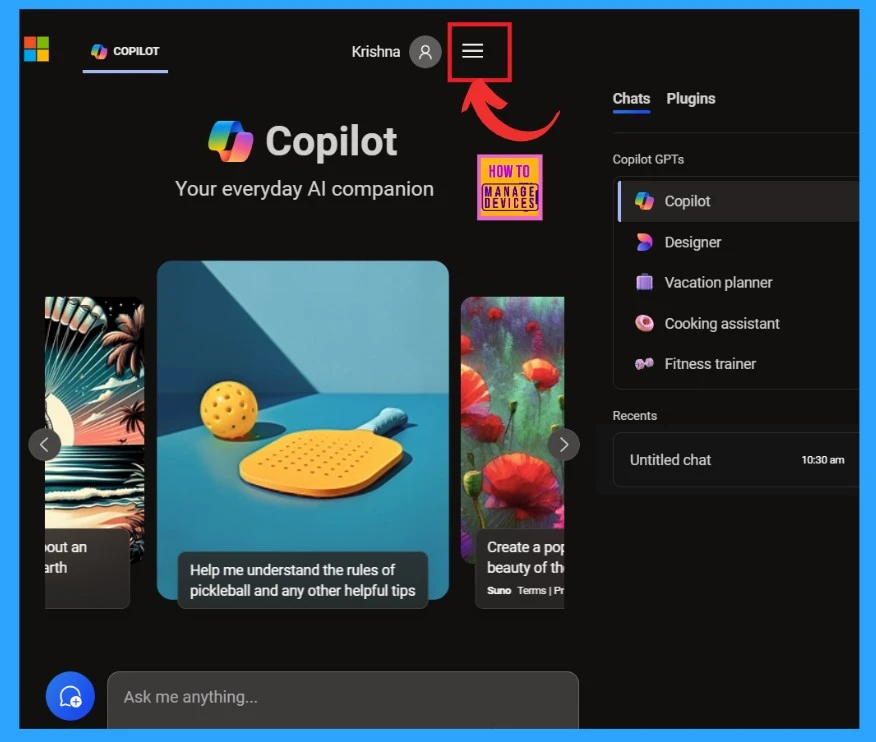 How to Change Location and Language in the Copilot-Fig.2