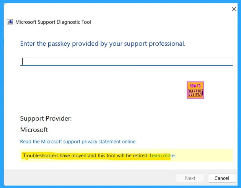Microsoft Announce Deprecation of MSDT and MSDT Troubleshooters 4 Microsoft Announces Deprecation of MSDT and MSDT Troubleshooters-Fig.3