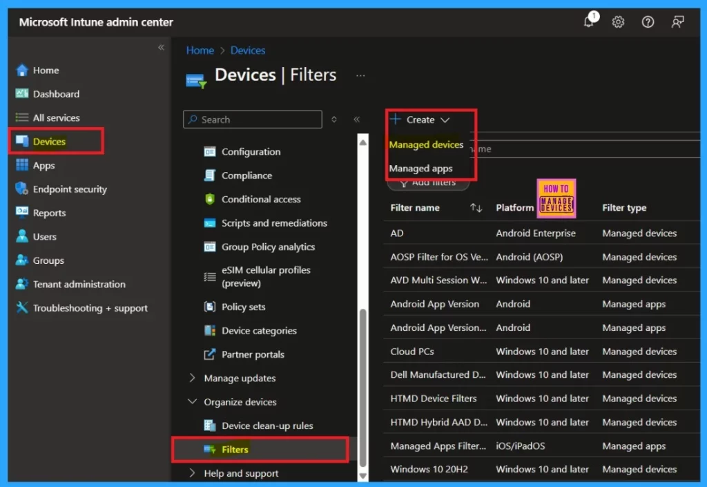 How to Use Intune Assignment Filters Comparison Property gt ge lt le with OS Version 2 How to Use Intune Assignment Filters Comparison Property gt ge lt le with OS Version-Fig.1