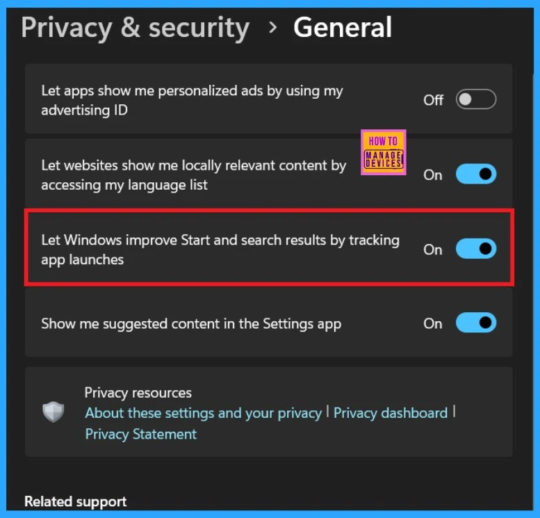  How to Use App Launch Tracking in Windows 11-Fig.2