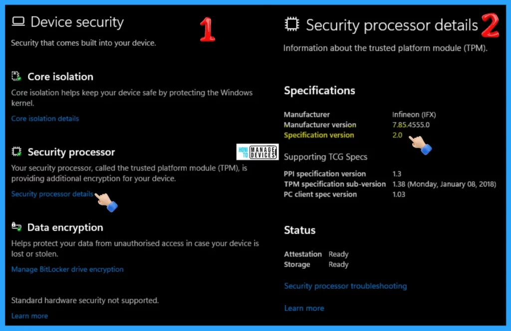 4 Ways to Check TPM Version in Windows 11 - Fig. 5