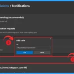Allow or Block Push Notifications for Sites in Microsoft Edge