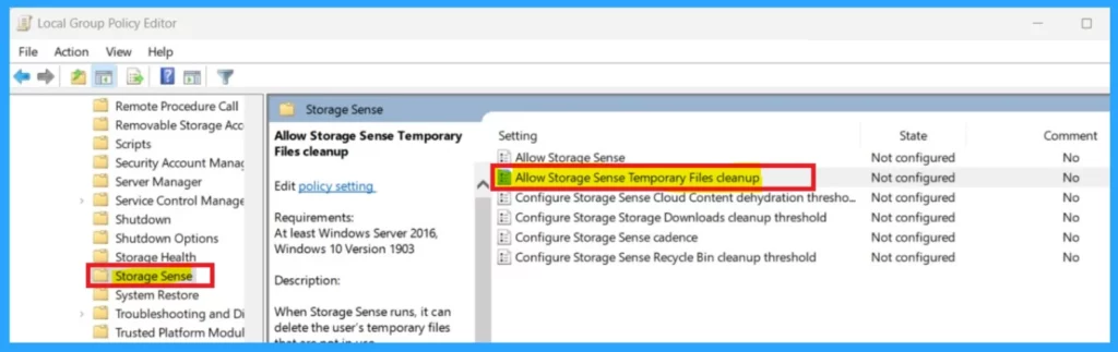 Storage Sense Cleanup of Temporary Files for Free-Up Disk Space in Windows 11-Fig.7
