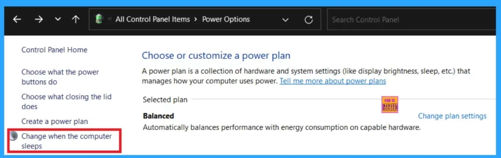 How to Change the Automatic Sleep Settings in Windows 11 6 How to Change the Automatic Sleep Settings in Windows 11- Fig.5