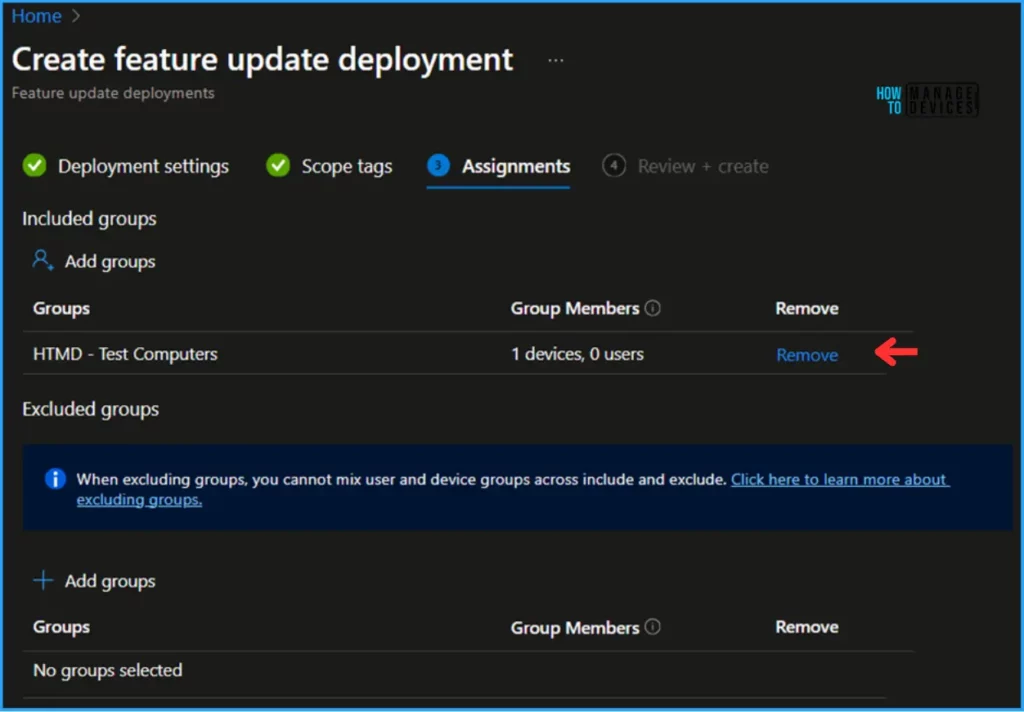 Easy Way to Set New Feature Updates for Windows 11 as Optional with Intune. Fig. 5