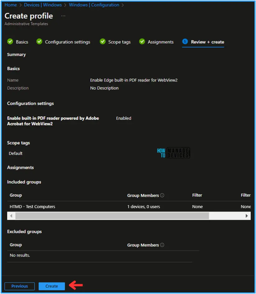 Easy Guide to Enable Edge Built-in PDF Reader for WebView2 with Intune - Fig.10