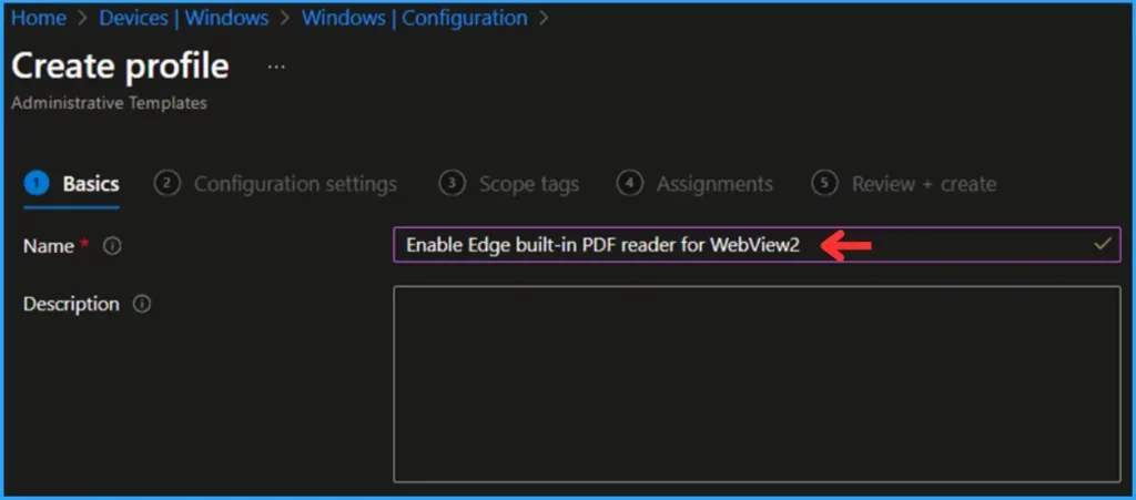 Easy Guide to Enable Edge Built-in PDF Reader for WebView2 with Intune - Fig.4