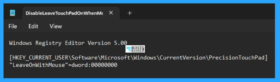 Enable Disable Leave Touchpad On When Mouse is Connected Feature in Windows 11 8 Enable Disable Leave Touchpad On When Mouse is Connected Feature in Windows 11 - Fig. 8