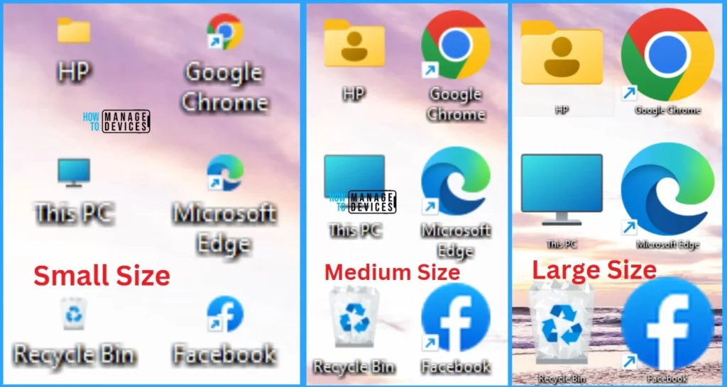 How to Change Size of Desktop Icon in Windows 11 - Fig.3