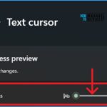 How to Change Text Cursor Thickness in Windows 11 1 How to Change Text Cursor Thickness in Windows 11 1