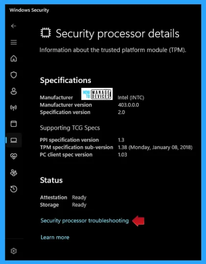 How to Run TPM Troubleshooter in Windows 11 6 How to Run TPM Troubleshooter in Windows 11 - Fig. 6
