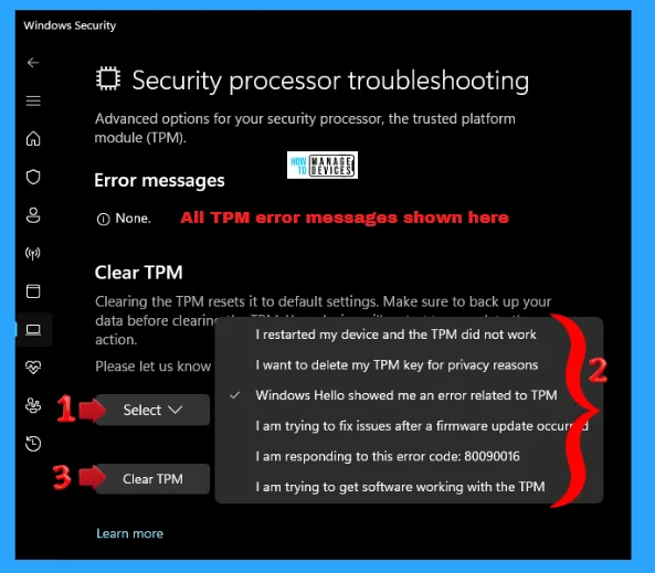 How to Run TPM Troubleshooter in Windows 11 7 How to Run TPM Troubleshooter in Windows 11 - Fig. 7