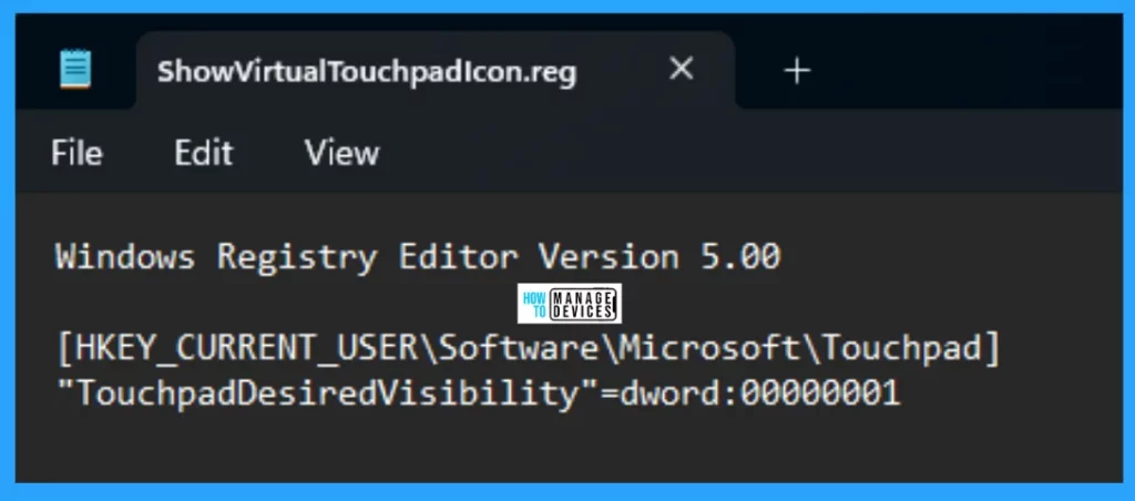 How to Show Hide Virtual Touchpad Icon on Taskbar in Windows 11 7 How to Show and Hide Virtual Touchpad Icon on Taskbar in Windows 11 - Fig. 7