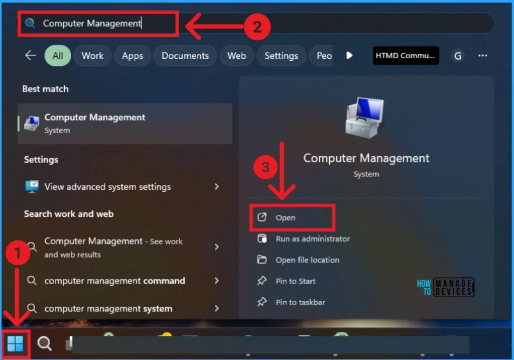 Multiple Methods to Open Disk Management in Windows 11 - Fig.3