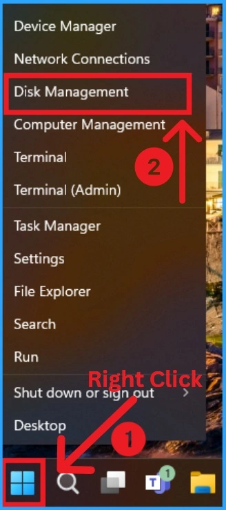 Multiple Methods to Open Disk Management in Windows 11 - Fig.6