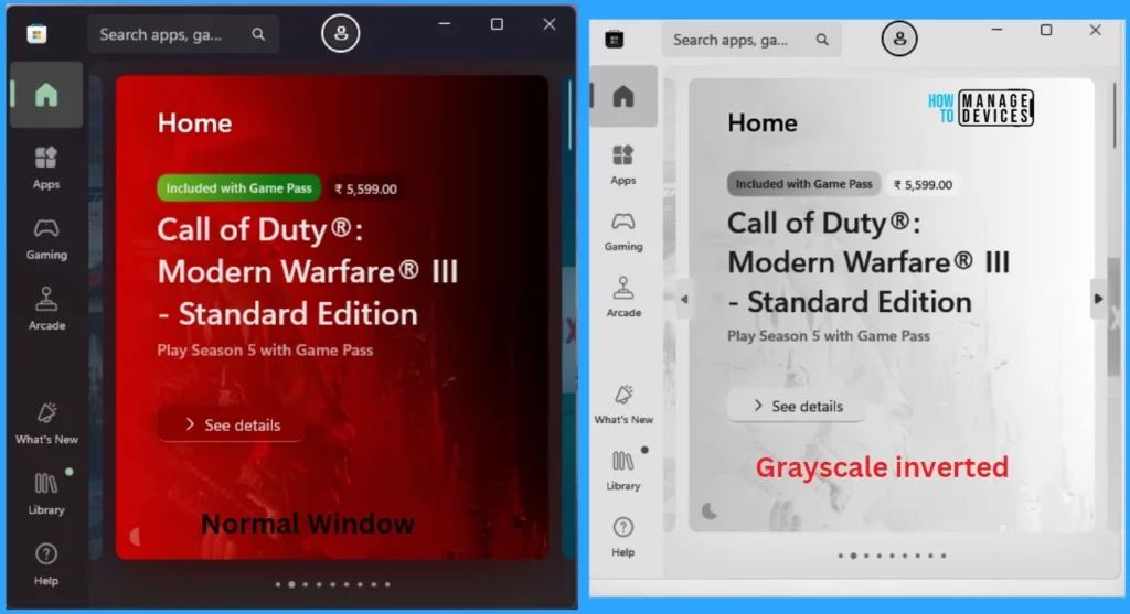 Overview of Color Filter Settings in Windows 11 10 Overview of Color Filter Settings in Windows 11 - Fig.9